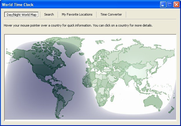 Say The Time: Day/Night global view